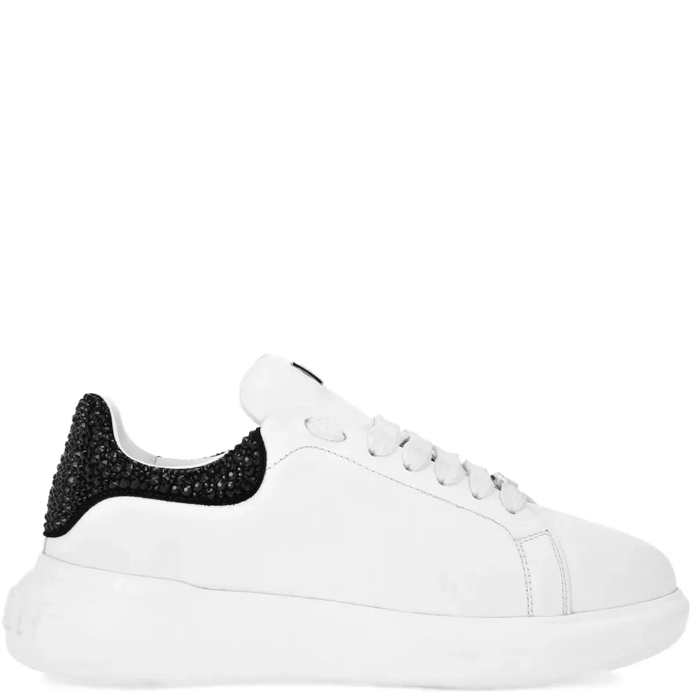 Кроссовки Mix Strass на платформе с кристаллами