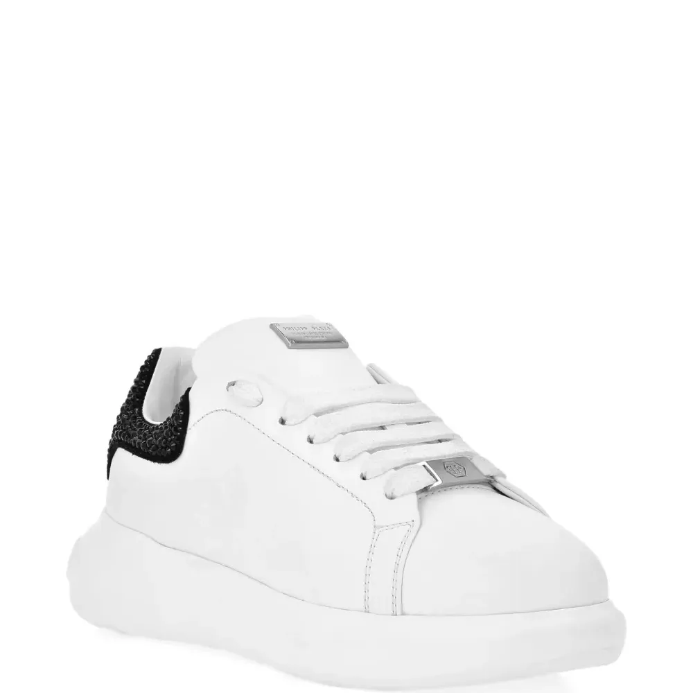 Кроссовки Mix Strass на платформе с кристаллами