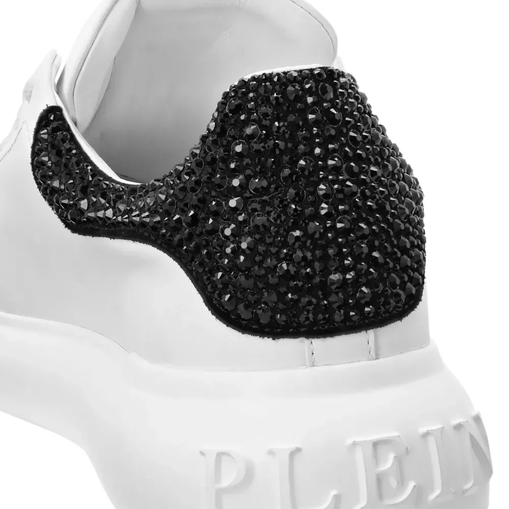 Кроссовки Mix Strass на платформе с кристаллами