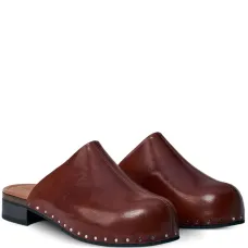 кожаные слиперы