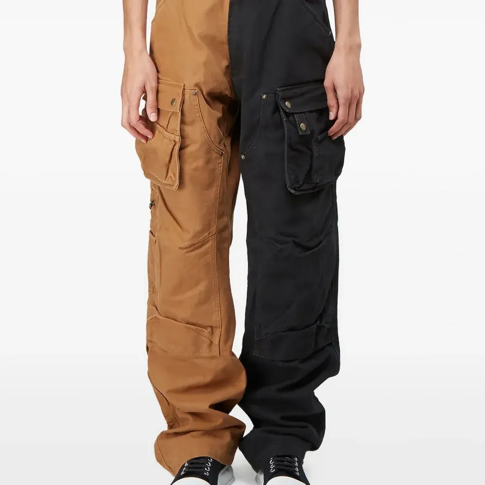Брюки карго в двух тонах Брюки карго в двух тонах