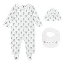 Комплект для новорожденного с принтом