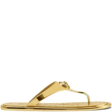 Сандалии Alia с эффектом металлик