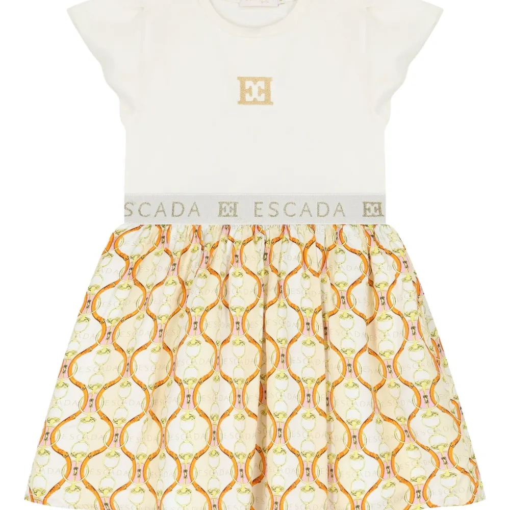 Платье с принтом