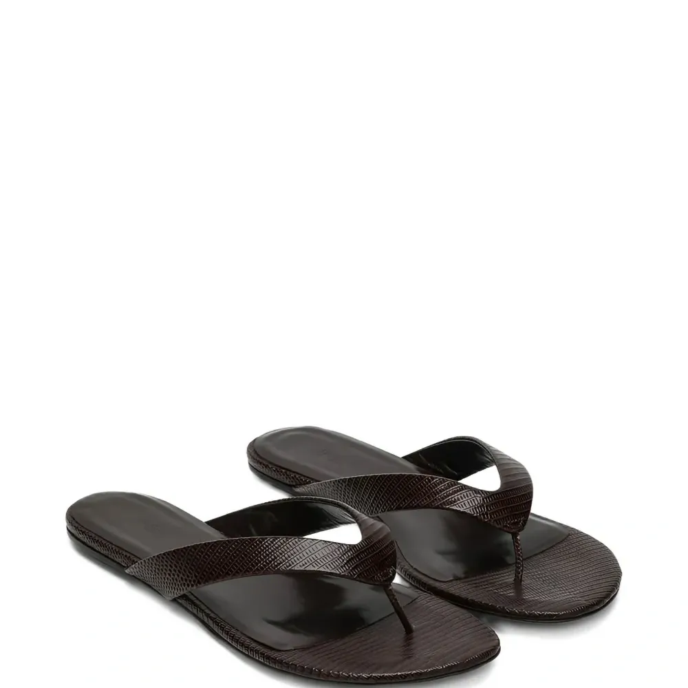 сандалии Infradito с тиснением