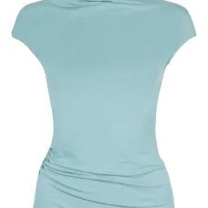 блузка асимметричного кроя