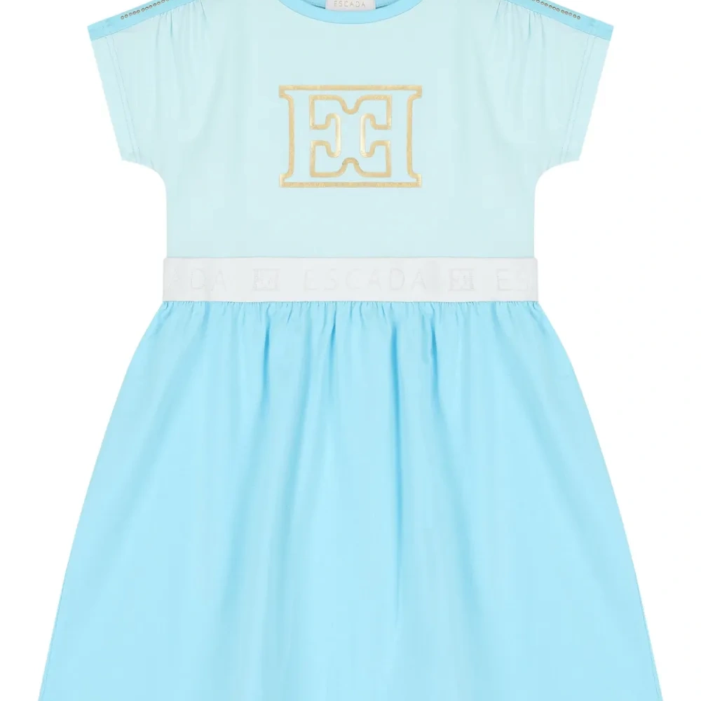 Платье с логотипом