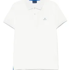 Рубашка поло с вышитым логотипом