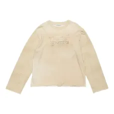 Футболка с длинными рукавами и логотипом