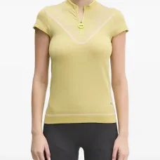 Топ Truenature Golf с воротником на молнии