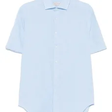 Меланжевая рубашка