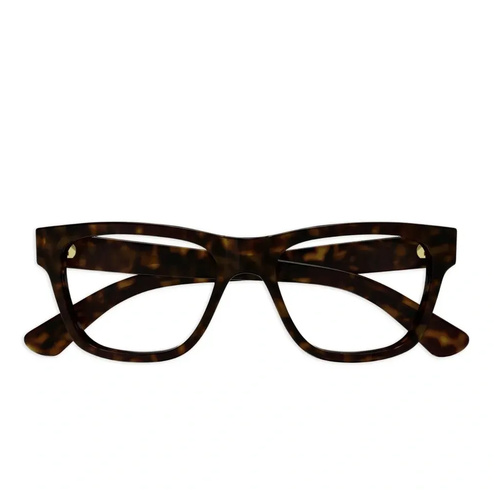 Очки в квадратной оправе черепаховой расцветки