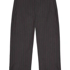 Брюки в тонкую полоску