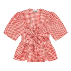 Блузка с завязками