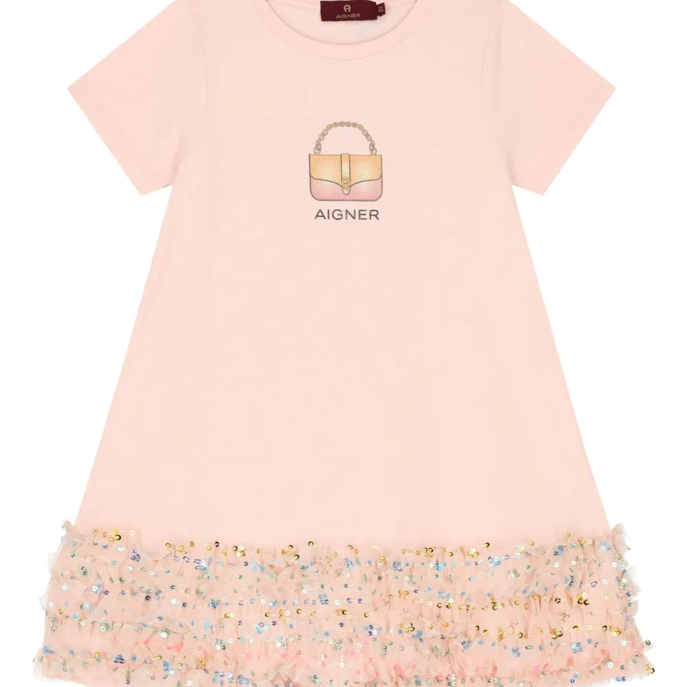 Платье с пайетками