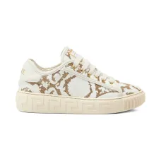 кроссовки с принтом Barocco