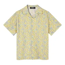 рубашка с короткими рукавами и принтом Barocco рубашка с короткими рукавами и принтом Barocco