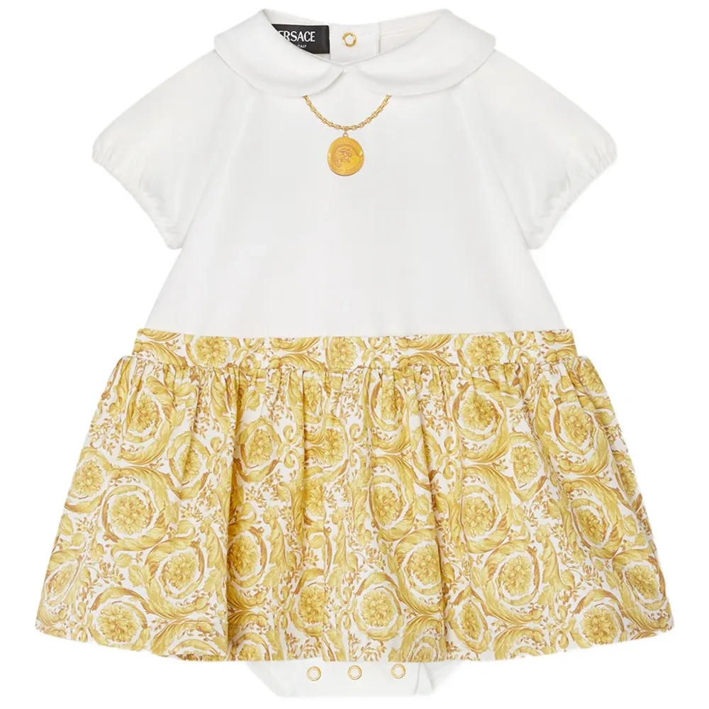 платье с принтом Barocco