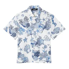 рубашка Underwater Barocco с короткими рукавами рубашка Underwater Barocco с короткими рукавами