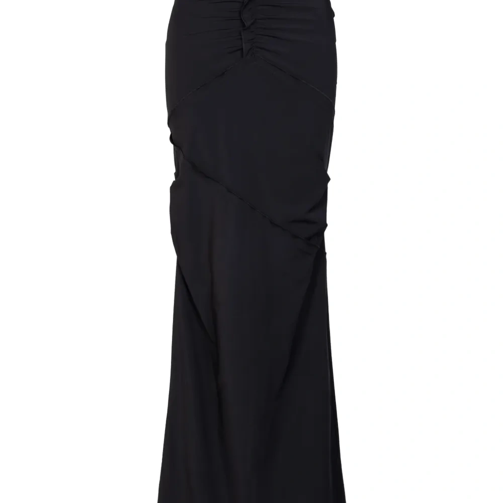 длинная юбка со сборками