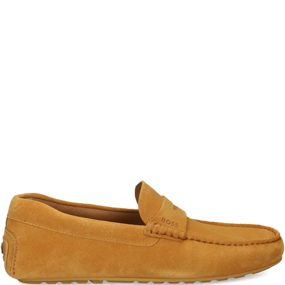 Замшевые лоферы