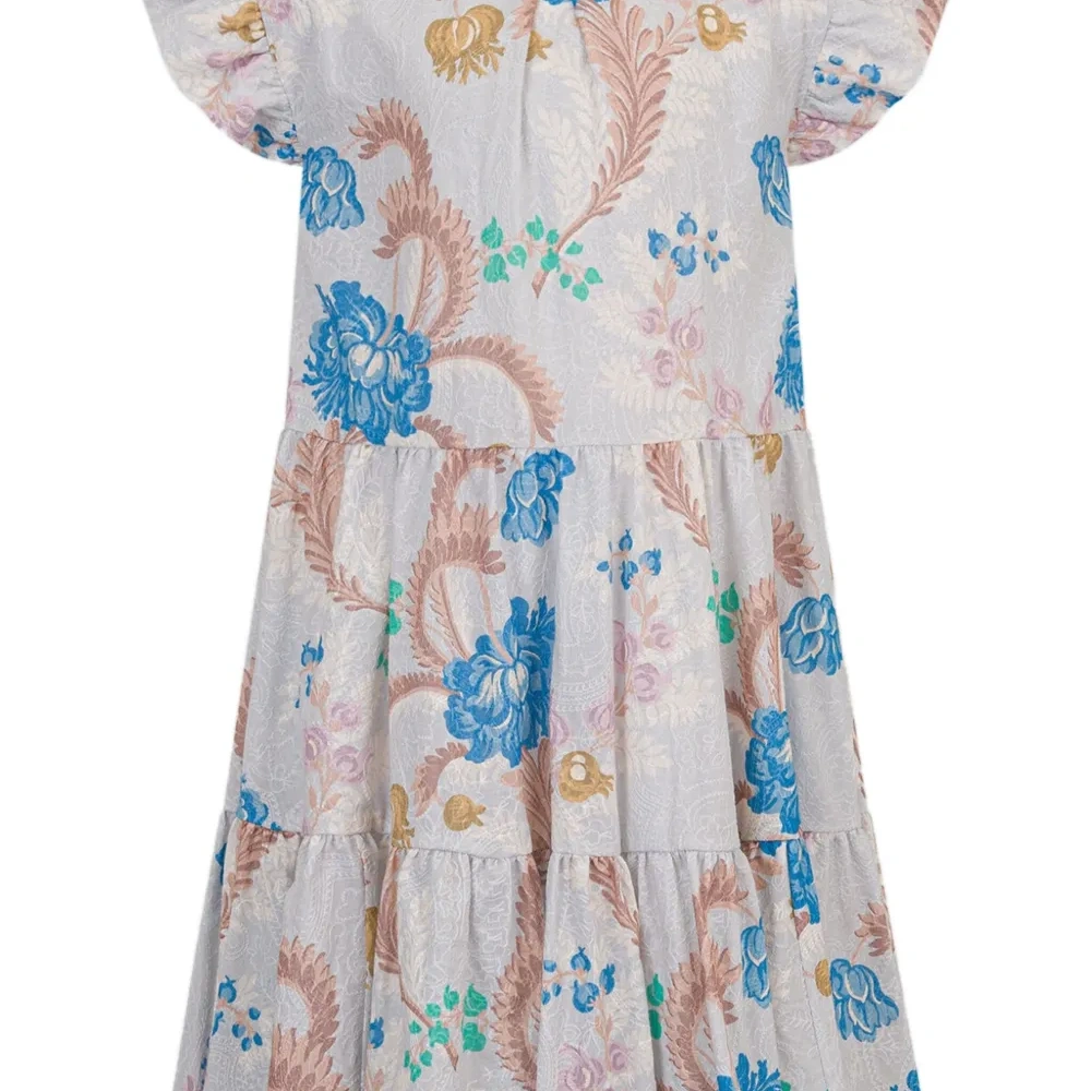 Платье с принтом пейсли