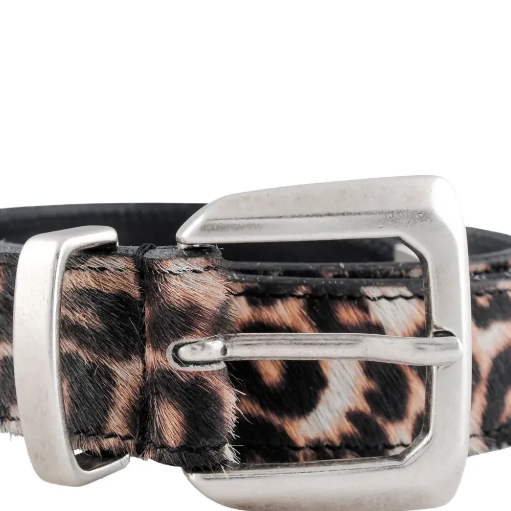 Ремень с леопардовым принтом Ремень с леопардовым принтом