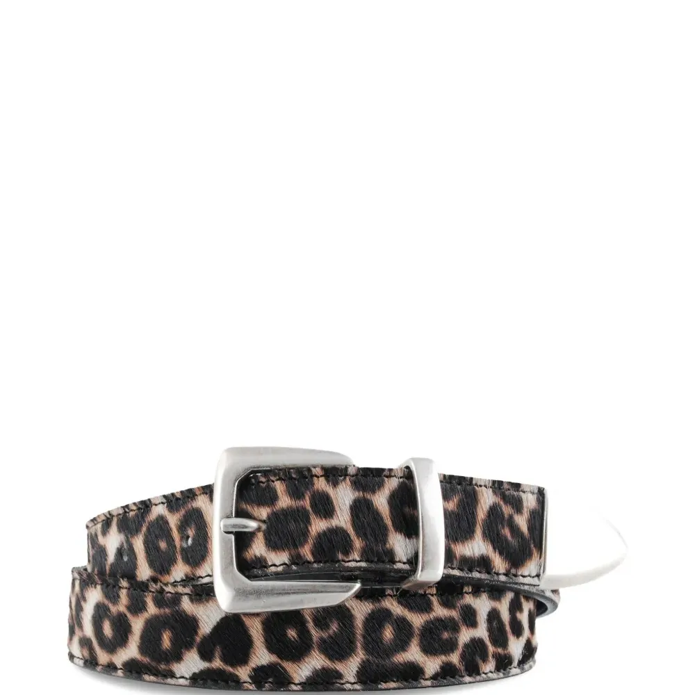 Ремень с леопардовым принтом Ремень с леопардовым принтом