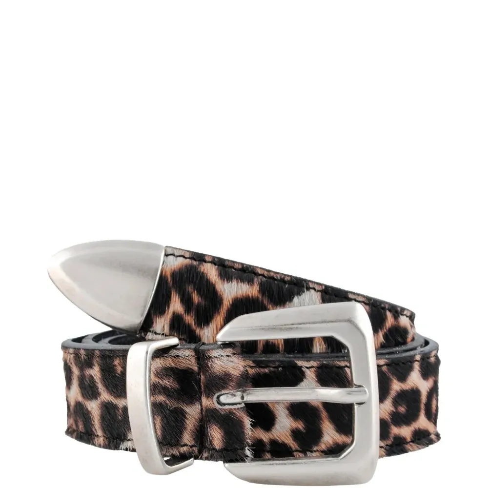 Ремень с леопардовым принтом Ремень с леопардовым принтом