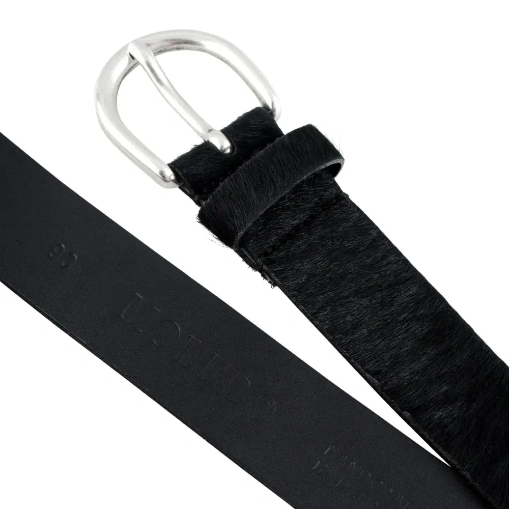 ремень с ворсом пони