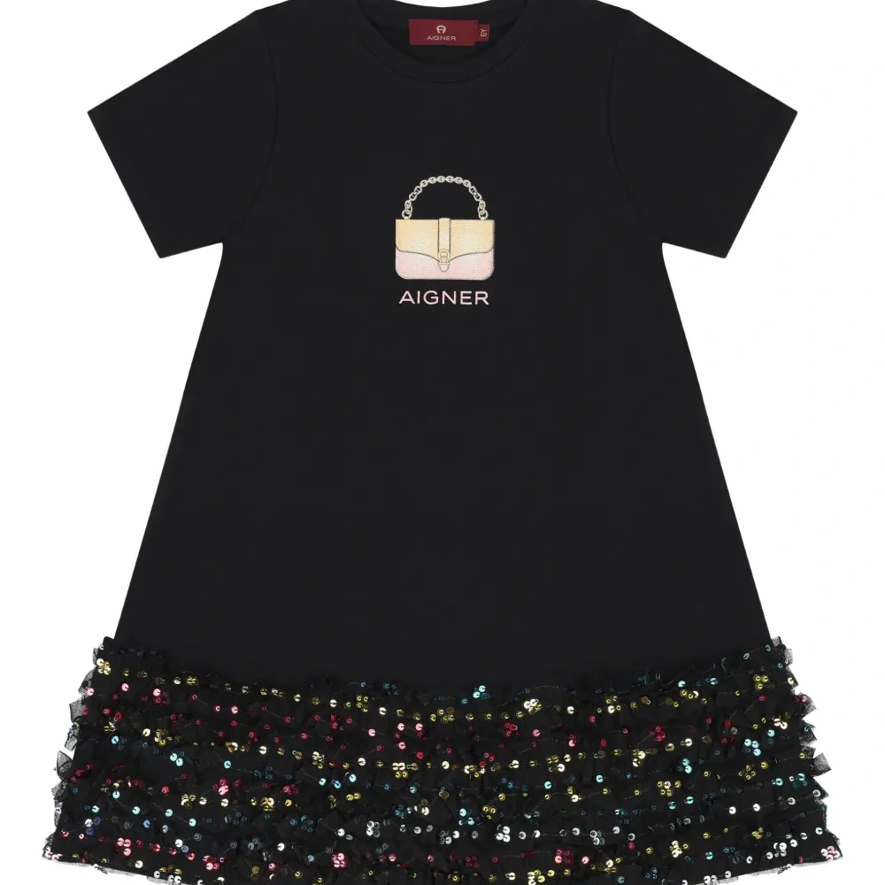 Платье с пайетками