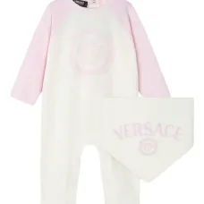 комбинезон для новорожденного с декором Medusa комбинезон для новорожденного с декором Medusa