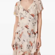 платье Darma с оборками и цветочным принтом