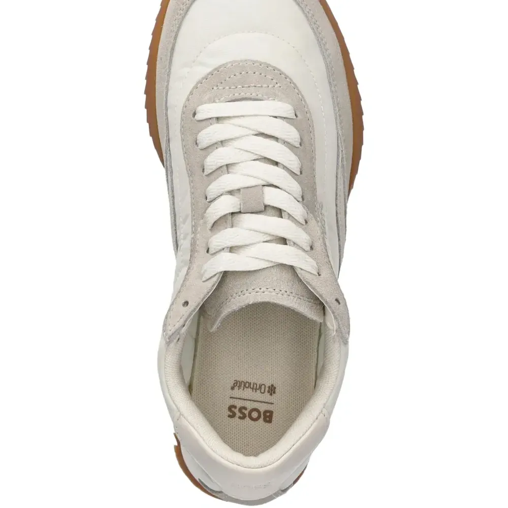 Кроссовки со вставками