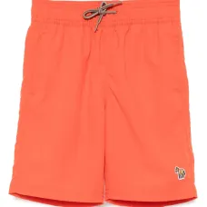 плавки-шорты с нашивкой-логотипом