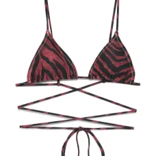 Топ бикини с принтом