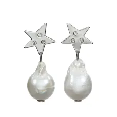 Серьги с жемчугом