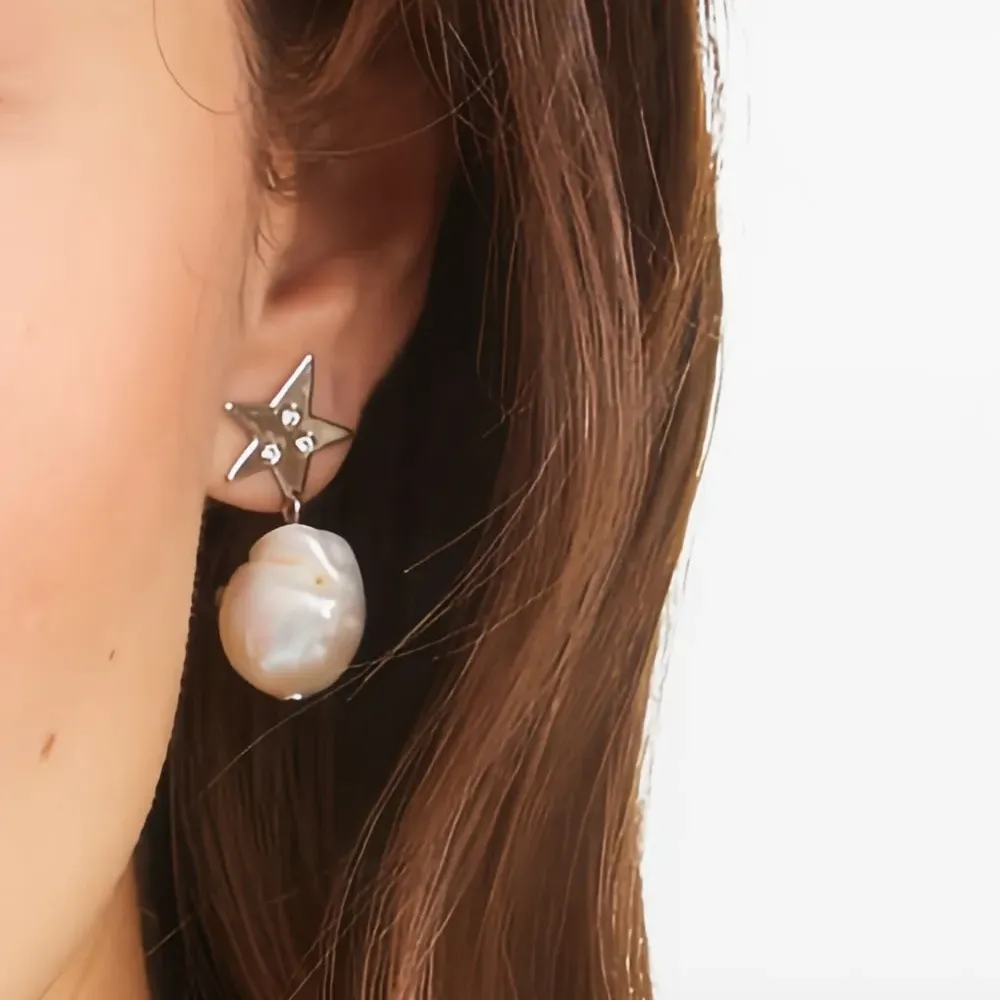 Серьги с жемчугом