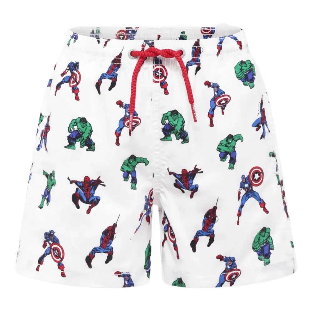 плавки-шорты с графичным принтом