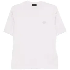 футболка с нашивкой-логотипом