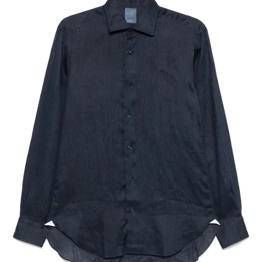 Льняная рубашка