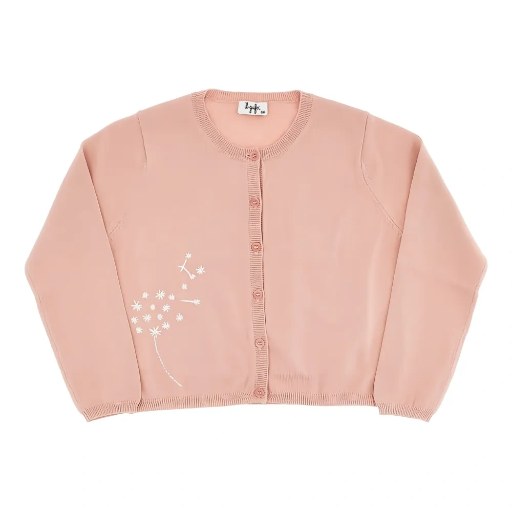 кардиган с вышивкой