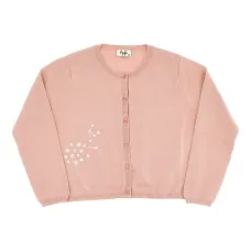 кардиган с вышивкой