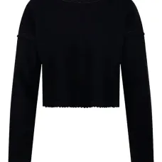 укороченный топ с фестонами