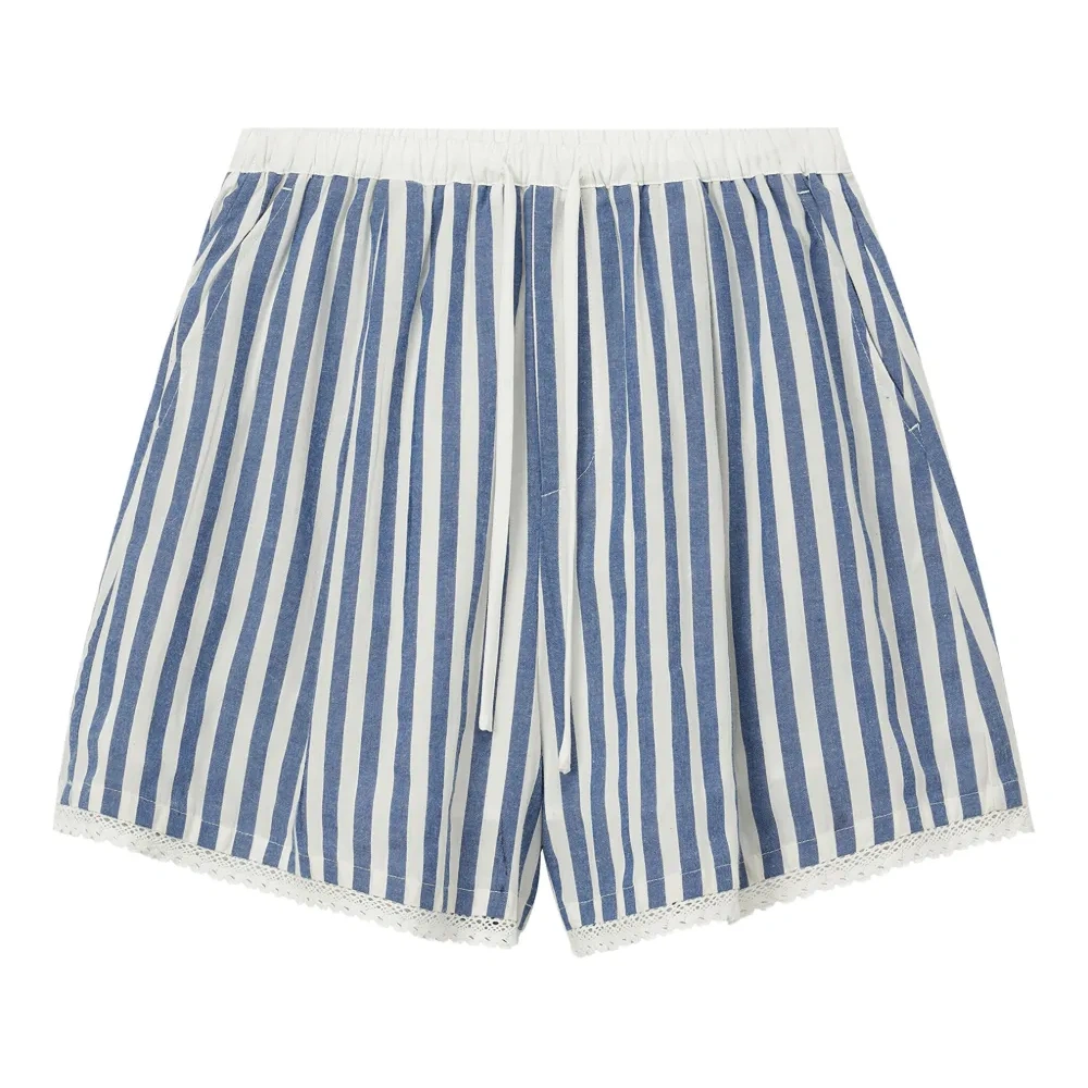 шорты в полоску