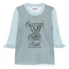 Топ с декором Bunny