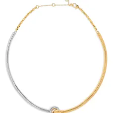 Колье в двух тонах