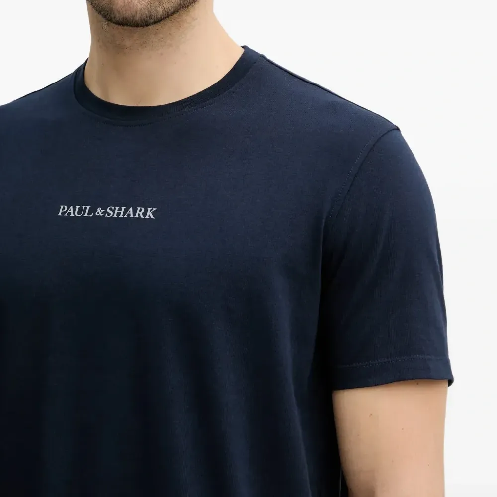 Хлопковая футболка с логотипом