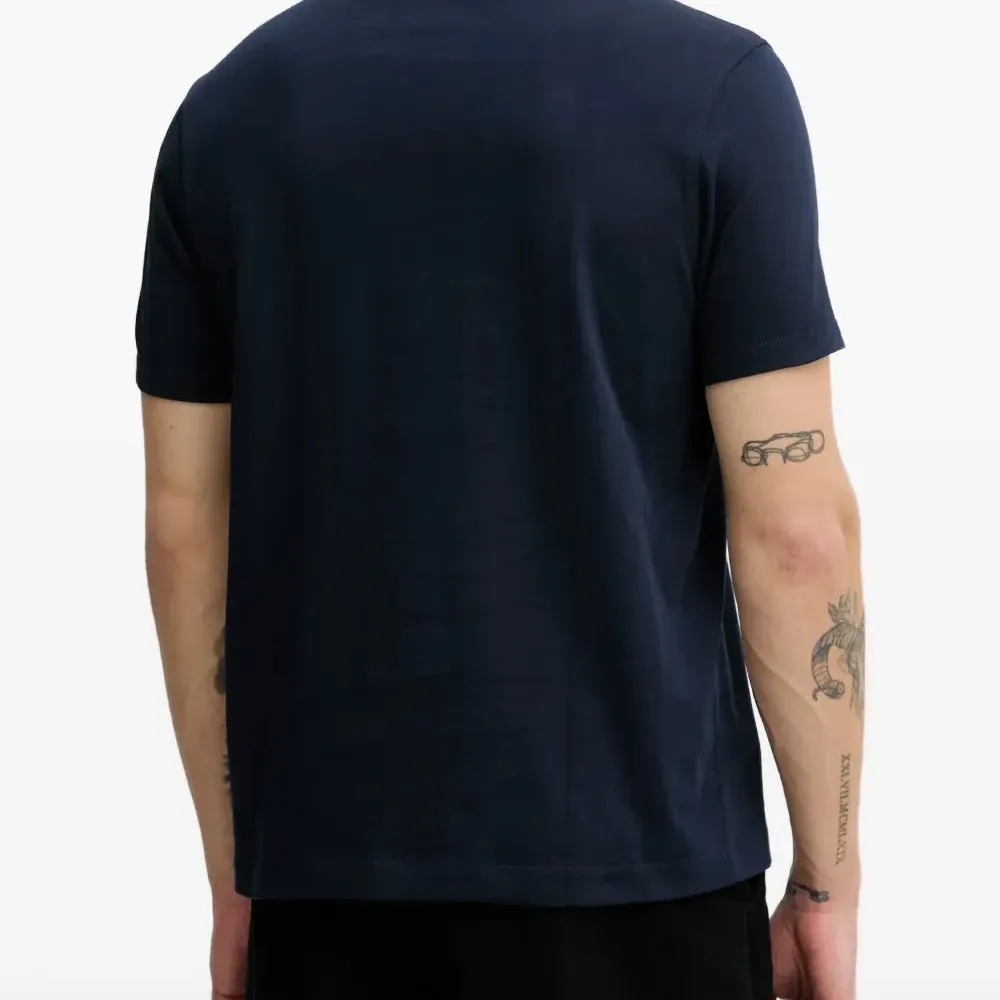 Хлопковая футболка с логотипом