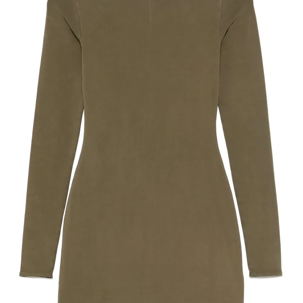 Платье мини с длинными рукавами